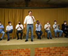 Governador Carlos Massa Ratinho Junior inaugura a rua das Laranjeiras, em Almirante Tamandaré. Foto: Ari Dias/AEN