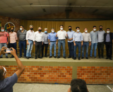 Governador Carlos Massa Ratinho Junior inaugura a rua das Laranjeiras, em Almirante Tamandaré. Foto: Ari Dias/AEN