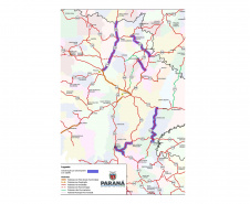 Edital de conservação de 193 Km de rodovia na região Oeste do Estado  -  Curitiba, 30/08/2021  -  Foto: DER