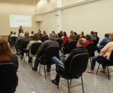 A Controladoria-Geral do Estado (CGE) reuniu servidores dos órgãos da administração direta e indireta do governo estadual para falar sobre a integração com o sistema e-Prevenção, do Programa Nacional de Prevenção à Corrupção (PNPC). -  Curitiba, 01/09/2021  -  Foto:  Gabrielly Pontes/CGE