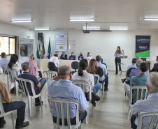 Nesta quinta-feira (02) foram inauguradas as instalações de um viveiro para material propagativo de videira na unidade do Instituto de Desenvolvimento Rural do Paraná (IDR-Paraná) em Santa Tereza do Oeste, no Oeste do Estado. A iniciativa faz parte do Programa de Revitalização da Vitinicultura Paranaense (Revitis). - Santa Terza do Oeste, 02/09/2021  -  Foto: Gisele barão/IDR-Paraná