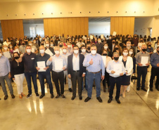 Ney Leprevost realiza interiorização da Secretaria de Justiça na região de Guarapuava e destaca a parceria do Governo com os setores produtivos para gerar empregos no Paraná  -  Curitiba, 03/09/2021  -  Foto: SEJUF