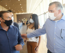 Ney Leprevost realiza interiorização da Secretaria de Justiça na região de Guarapuava e destaca a parceria do Governo com os setores produtivos para gerar empregos no Paraná  -  Curitiba, 03/09/2021  -  Foto: SEJUF