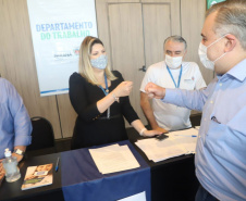 Ney Leprevost realiza interiorização da Secretaria de Justiça na região de Guarapuava e destaca a parceria do Governo com os setores produtivos para gerar empregos no Paraná  -  Curitiba, 03/09/2021  -  Foto: SEJUF