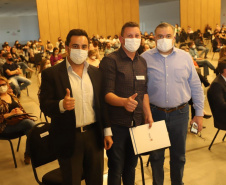 Ney Leprevost realiza interiorização da Secretaria de Justiça na região de Guarapuava e destaca a parceria do Governo com os setores produtivos para gerar empregos no Paraná  -  Curitiba, 03/09/2021  -  Foto: SEJUF