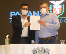 Ney Leprevost realiza interiorização da Secretaria de Justiça na região de Guarapuava e destaca a parceria do Governo com os setores produtivos para gerar empregos no Paraná  -  Curitiba, 03/09/2021  -  Foto: SEJUF