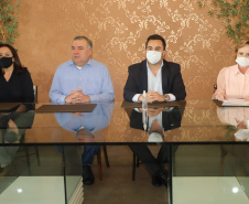 Ney Leprevost realiza interiorização da Secretaria de Justiça na região de Guarapuava e destaca a parceria do Governo com os setores produtivos para gerar empregos no Paraná  -  Curitiba, 03/09/2021  -  Foto: SEJUF