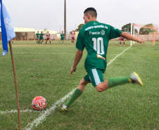 Encerrou no domingo (05), a etapa de abertura do Paraná Bom de Bola. A competição está debutando em 2021. Guaratuba, Carambeí, Cornélio Procópio, Florestópolis, Marialva, Umuarama, Goioerê, Planalto, Coronel Vivida, Guarapuava, Marechal Cândido Rondon e Jardim Alegre são as sedes. -  Foto: Assessoria de Imprensa dos Municípios
