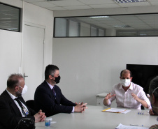 O secretário da Administração e da Previdência, Marcel Micheletto, assinou hoje (13) um convênio entre a União, por intermédio da Secretaria Especial da Receita Federal do Brasil, e o estado do Paraná, por intermédio da Secretaria de Estado da Administração e da Previdência (Seap), que tem como objetivo o intercâmbio de informações de interesse recíproco. -  Curitiba, 13/09/2021  -  Foto: SEAP