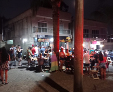 Abordagens da AIFU durante o final de semana culminam em 20 pontos comerciais fechados e mais de R$ 800 mil em multas na Capital  -  Curitiba, 20/09/2021  -  Foto: SESP-PR