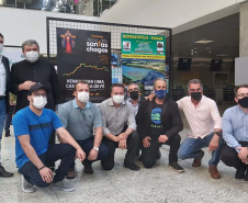 Exposição fotográfica no Aeroporto Afonso Pena apresenta atrações turísticas do Vale do Ivaí. Foto: SEDEST