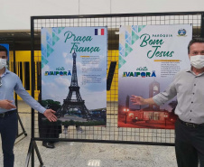 Exposição fotográfica no Aeroporto Afonso Pena apresenta atrações turísticas do Vale do Ivaí. Foto: SEDEST