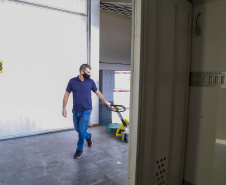 25.09.2021 - Distribuição  de vacinas no Cemepar para cidades do Paraná
Foto Gilson Abreu/AEN