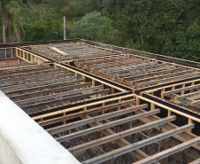 Obras da Sanepar ampliam do sistema de abastecimento de Telêmaco Borba   -  Curitiba, 27/09/2021  -  Foto: Sanepar