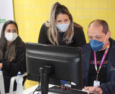 Secretaria de Justiça, Família e Trabalho faz 1.630 atendimentos no retomo das ações do Programa Paraná Cidadão em Balsa Nova. Foto: SEJUF