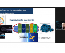 O Governo do Estado, por meio da Fundação Araucária (FA) e da Superintendência Geral de Ciência, Tecnologia e Ensino Superior (Seti) lançou, nesta segunda-feira (27), o Novo Arranjo de Pesquisa e Inovação (NAPI) Fenômenos Extremos do Universo. Serão investidos nas pesquisas e ações R$ 1.053.000,00.  -  Curitiba, 28/09/2021  -  Foto: Fundação Araucária