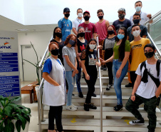 A Portos do Paraná, em parceria com o Serviço Nacional de Aprendizagem Comercial (Senac), está promovendo curso que visa a capacitação e o desenvolvimento de ações para jovens nas comunidades que estão nas áreas de abrangência dos portos paranaenses.  Foto: Portos do Paraná