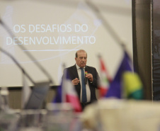 O primeiro dia do XVII Encontro Nacional de Controle Interno, que ocorre em Curitiba, deu a base para a discussão sobre ética e governança na administração pública. Foto: Gabrielly Pontes/CGE