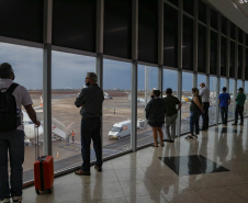 01.10.2021 - Aeroporto de Maringá.
Foto Gilson Abreu/AEN