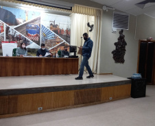 Abertura de envelopes de preços da manutenção da iluminação da Rodovia Deputado João Leopoldo Jacomel  -  Curitiba, 04/10/2021  -  foto: DER