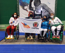 Bolsistas do Geração Olímpica e Paralímpica conquistaram 16 medalhas em competições de Ginástica Artística e Paraesgrima no final de semana -  Curitiba, 05/10/2021  -  Foto: Tabea Alves