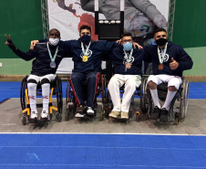 Bolsistas do Geração Olímpica e Paralímpica conquistaram 16 medalhas em competições de Ginástica Artística e Paraesgrima no final de semana -  Curitiba, 05/10/2021  -  Foto: Tabea Alves