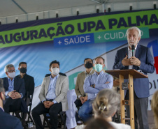 Governador em exercício Darci Piana visita a UPA em Palmas  -  Palmas, 08/10/2021  -  Foto: Gilson Abreu/AEN