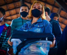 Kits de robótica são entregues para escolas de mais 42 municípios . Foto: Guilherme Flores/Casa Civil