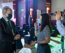 Em Dubai, Paraná lança plataforma para empresas se apresentarem a investidores. Foto: Governo do Paraná