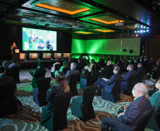 Em Dubai, Paraná lança plataforma para empresas se apresentarem a investidores. Foto: Governo do Paraná