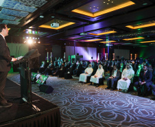 Em Dubai, Paraná lança plataforma para empresas se apresentarem a investidores. Foto: Governo do Paraná