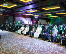 Em Dubai, Paraná lança plataforma para empresas se apresentarem a investidores. Foto: Governo do Paraná