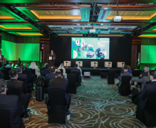 Em Dubai, Paraná lança plataforma para empresas se apresentarem a investidores. Foto: Governo do Paraná