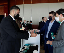 Em Dubai, Paraná lança plataforma para empresas se apresentarem a investidores. Foto: Governo do Paraná