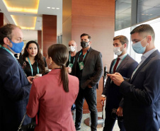 Em Dubai, Paraná lança plataforma para empresas se apresentarem a investidores. Foto: Governo do Paraná