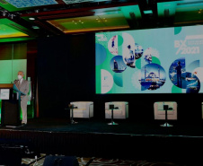 Em Dubai, Paraná lança plataforma para empresas se apresentarem a investidores. Foto: Governo do Paraná