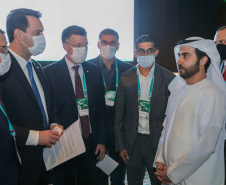 Governador e empresários paranaenses se reúnem com investidores em Dubai. Foto: Governo do Paraná