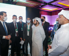 Governador e empresários paranaenses se reúnem com investidores em Dubai. Foto: Governo do Paraná