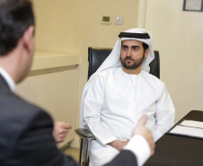 Governador e empresários paranaenses se reúnem com investidores em Dubai. Foto: Governo do Paraná