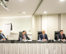 Governador e empresários paranaenses se reúnem com investidores em Dubai. Foto: Governo do Paraná