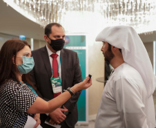 Governador e empresários paranaenses se reúnem com investidores em Dubai. Foto: Governo do Paraná