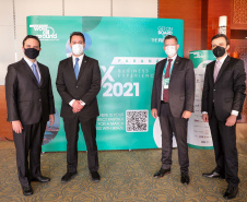Governador e empresários paranaenses se reúnem com investidores em Dubai. Foto: Governo do Paraná