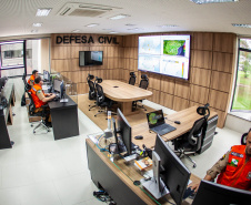 Defesa Civil promove eventos online para debater prevenção de riscos e desastres - Curitiba, 13/10/2021 - Foto: Defesa Civil do Paraná