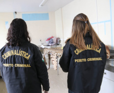 A Seção de Crimes Ambientais, vinculada ao Instituto de Criminalística da Polícia Científica do Paraná, desde a sua criação, em dezembro de 2019, tem atuado com peritos criminais, especialistas na área, com intuito de comprovar a prática de condutas criminosas contra a fauna, a flora e à natureza no geral. - Curitiba, 14/10/2021 - Foto: SESP-PR