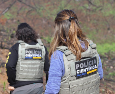 A Seção de Crimes Ambientais, vinculada ao Instituto de Criminalística da Polícia Científica do Paraná, desde a sua criação, em dezembro de 2019, tem atuado com peritos criminais, especialistas na área, com intuito de comprovar a prática de condutas criminosas contra a fauna, a flora e à natureza no geral. - Curitiba, 14/10/2021 - Foto: SESP-PR