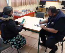A Controladoria-Geral do Estado (CGE) já esteve em 161 municípios com o programa CGE Itinerante, que completa dois anos neste mês. O objetivo do programa é acompanhar atendimentos presenciais do Estado e ouvir dos seus usuários a opinião sobre o serviço. Nesse período, a maior demanda foi sobre a distribuição de vacinas contra a Covid-19, com 119 visitas.  - Curitiba, 15/10/2021 - Foto: CGE