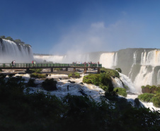 04/2019 - Foz do Iguaçu - Cataratas Foto: José Fernando Ogura/AEN