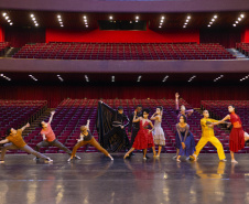 O Teatro Guaíra inicia na próxima sexta (22/10, ao meio-dia) o projeto ?Parques e Praças?, com apresentações de dança semanais em pontos turísticos de Curitiba. - Curitiba, 19/10/2021 - Foto: Maringas Maciel/Teatro Guaíra