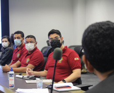 Nesta quinta-feira (21/10) uma comitiva da Secretaria Nacional de Segurança Pública (SENASP) fará uma visita de orientação técnica em algumas das unidades das polícias Civil, Militar e do Departamento Penitenciário do Paraná. - Curitiba, 20/10/2021 - Foto: SESP-PR
