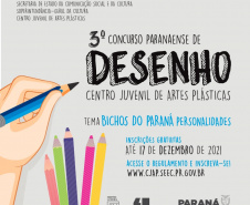 CJAP abre inscrições para o 3º Concurso de Desenho com tema "Bichos do Paraná" -  Foto/Arte: Rita de Cassia Solieri Brandt Braga